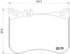 BREMBO P 50 095 Brake Pad Set, disc brake